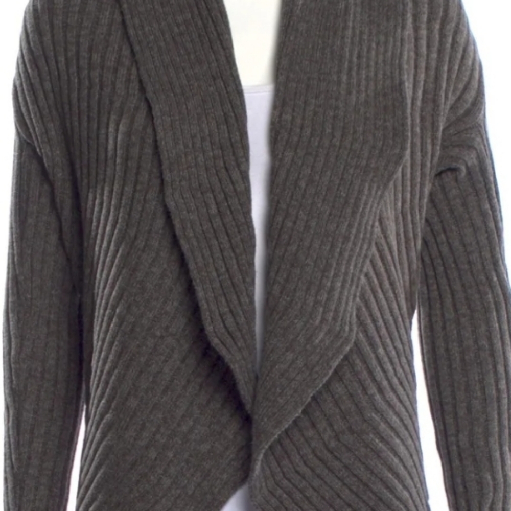 Neiman Marcus Cable Knit Cardigan Shrug